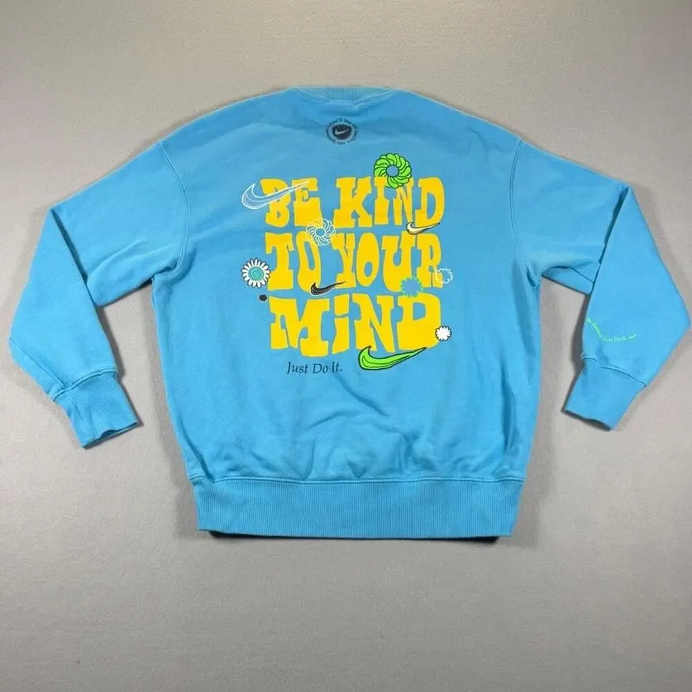 Nike Women's Blue Sweatshirt